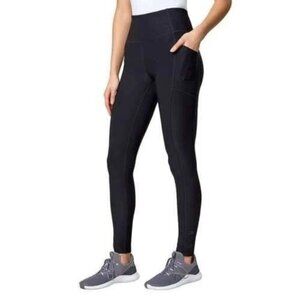 NWOT Mondetta Women's XS Black High-Waisted Performance Leggings G1723